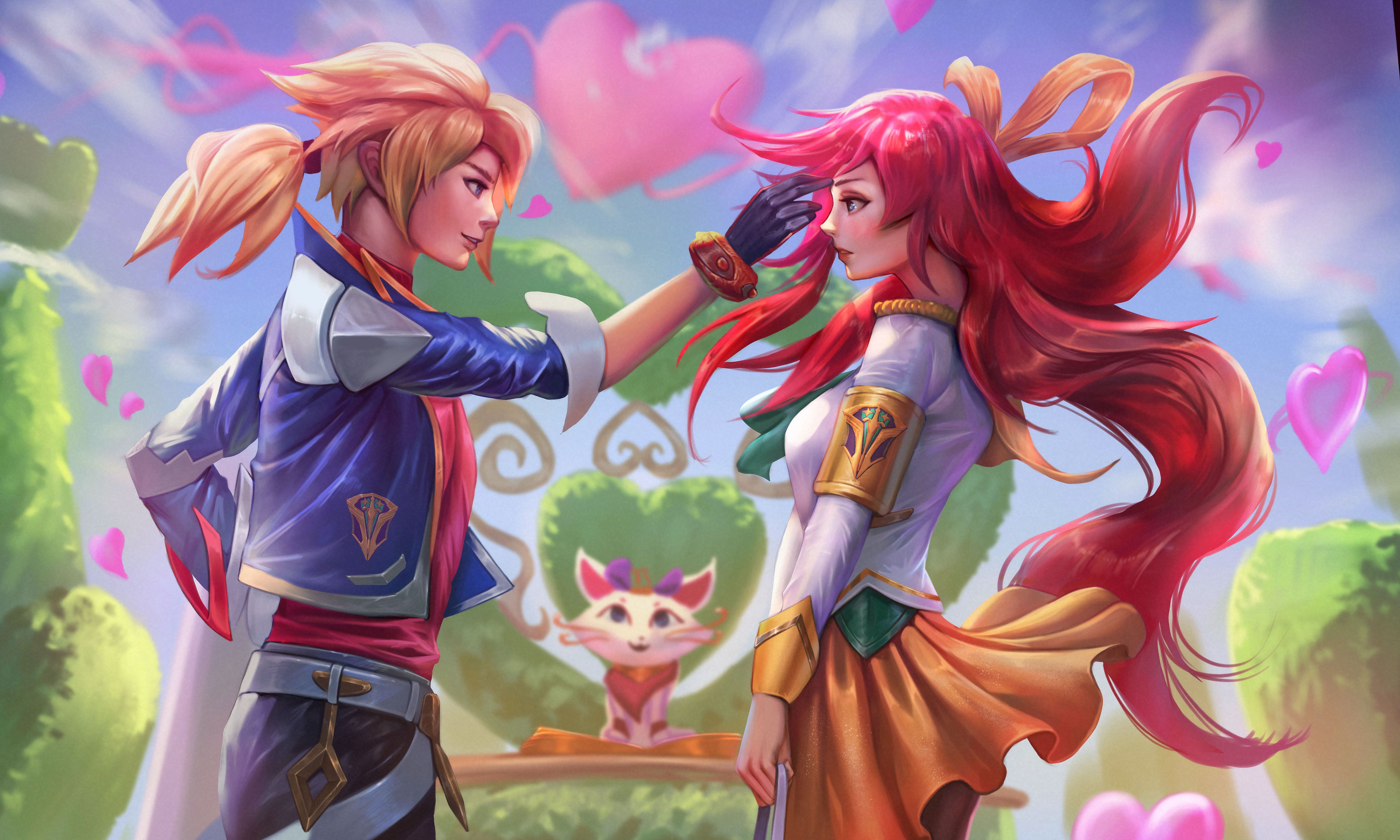 5000x3000 Battle Academy Ezreal And Lux League Of Legends 5k Wallpaper, HD Games Wallpaper, 4k Wallpaper, Image, Background, Photos and Picture