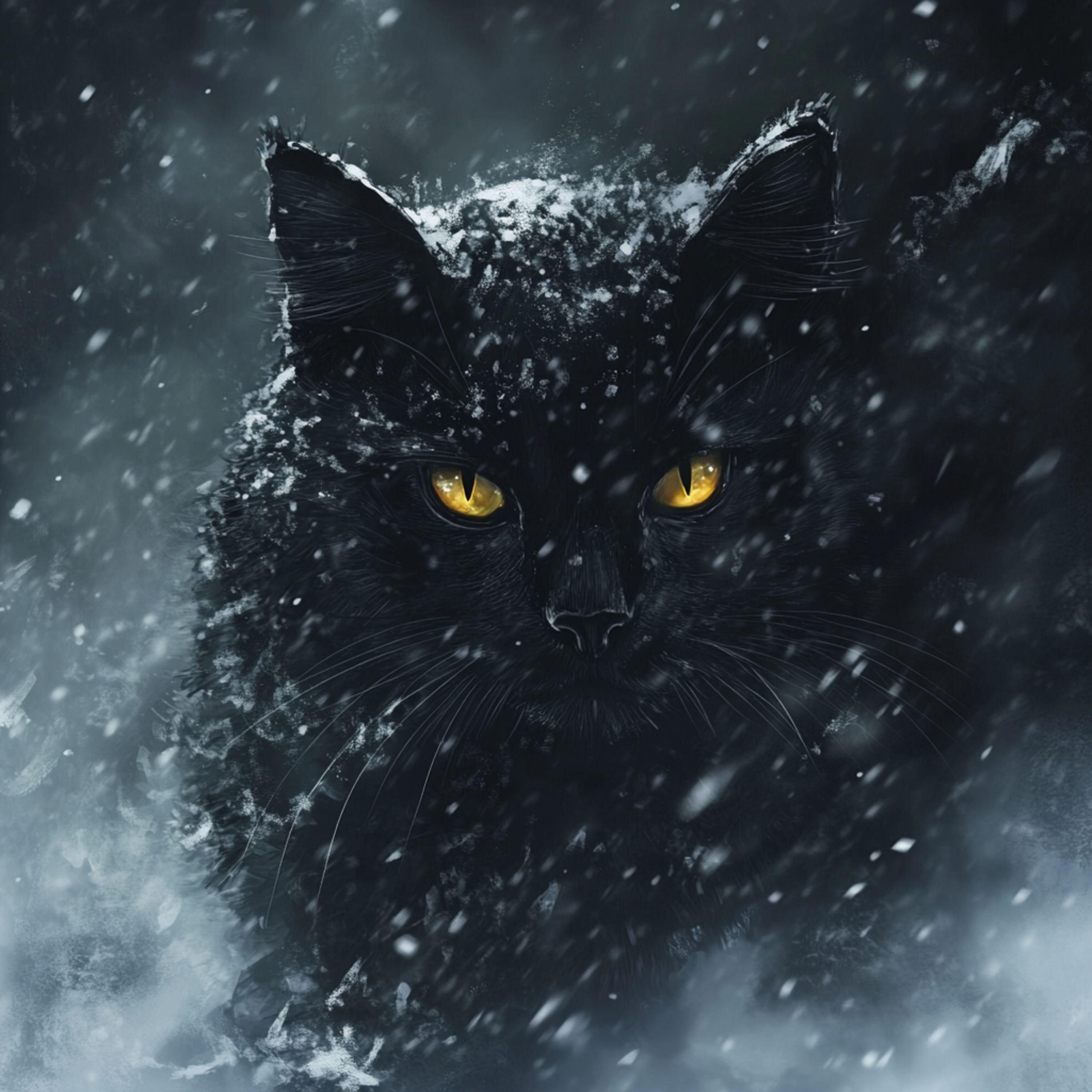 3000x3000 Horror Short Story: YULE CAT