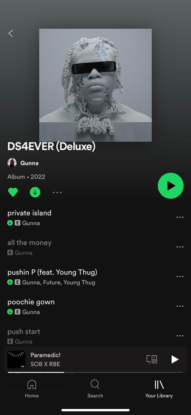 640x1385 Gunna DS4EVER Wallpaper