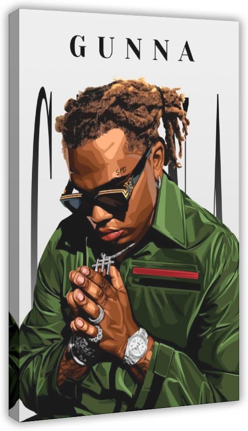 852x1475 Rikcat Gunna Ds4ever 1 Canvas Poster Wall Art Decor Print