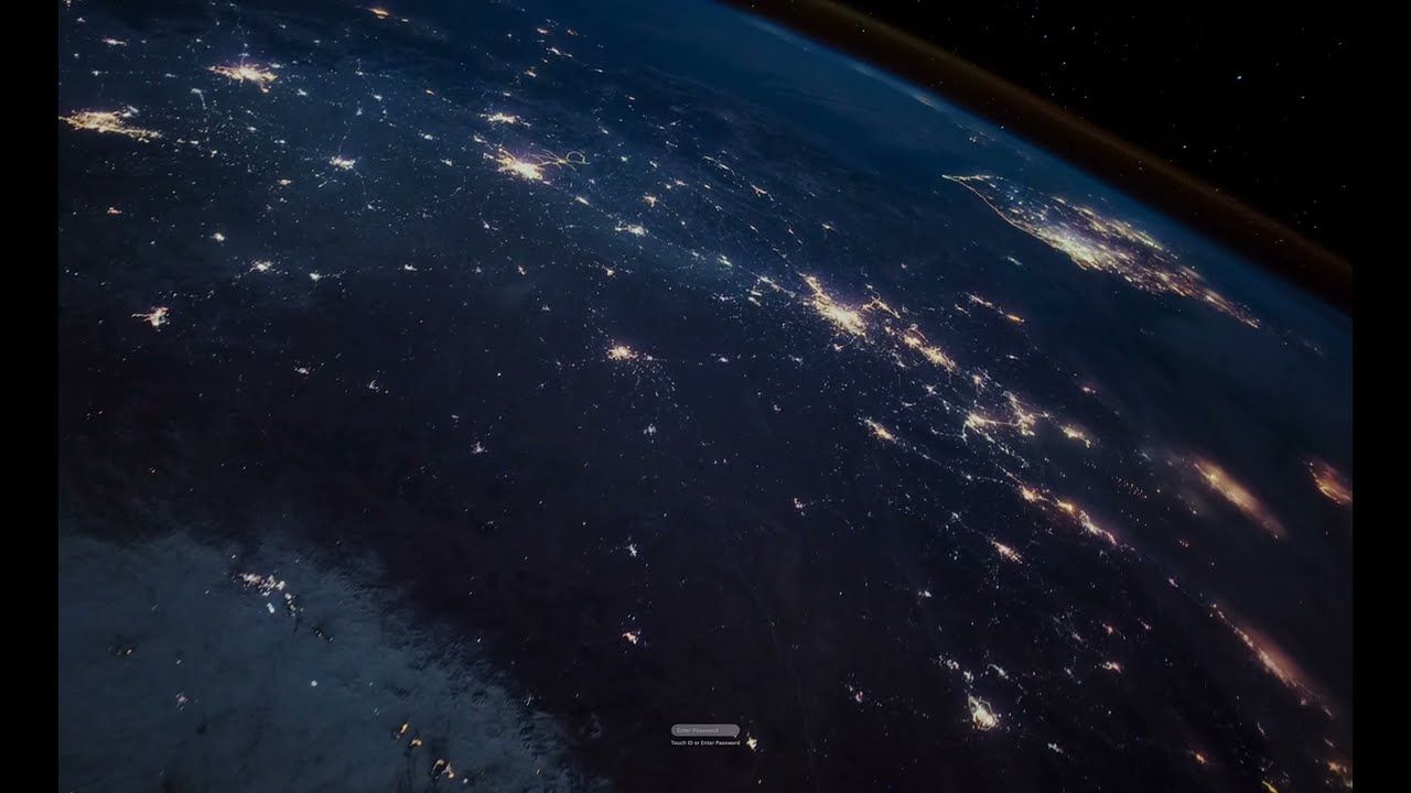 1280x720 East Asia. macOS Sonoma. Earth screensaver and wallpaper