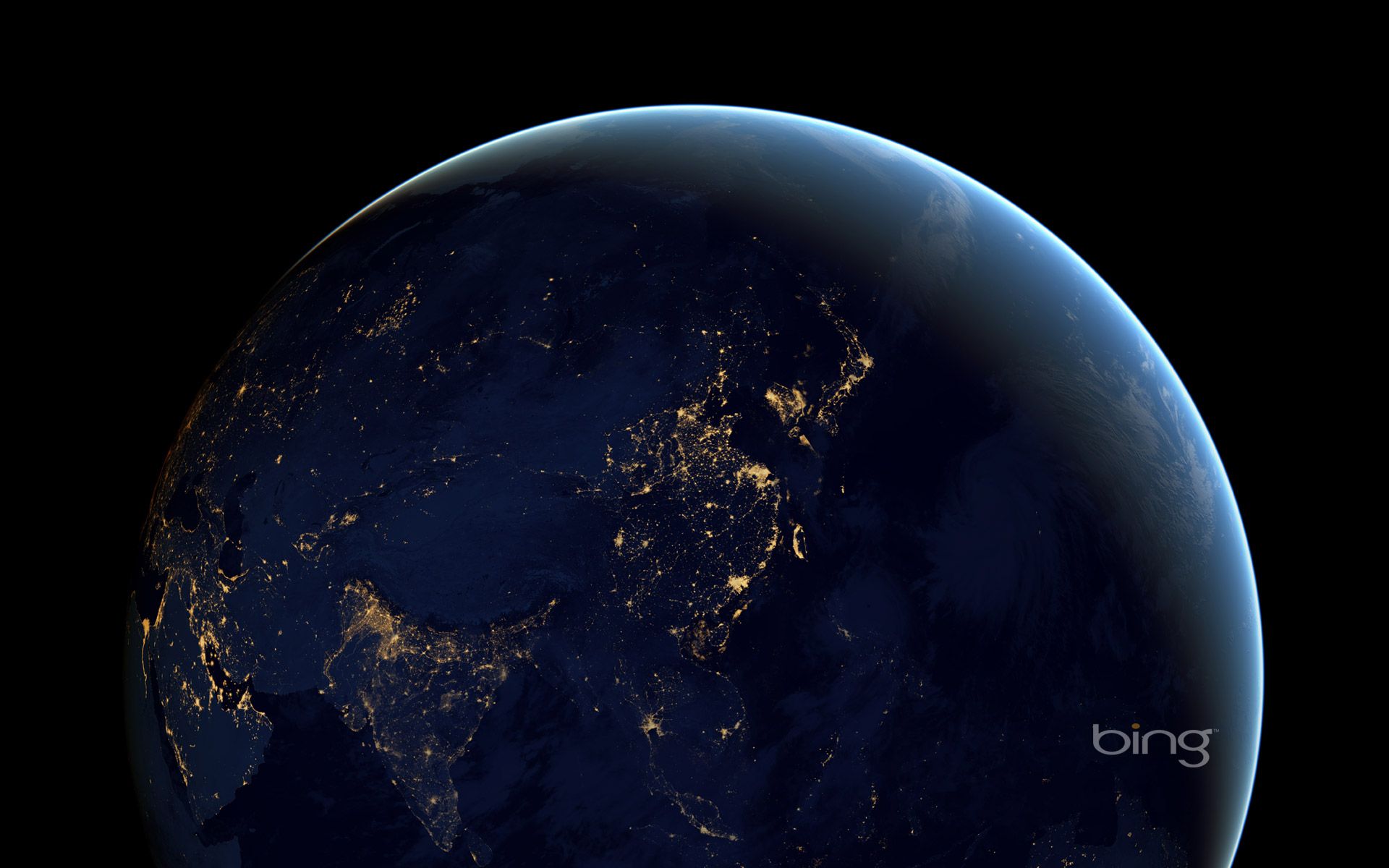 1920x1200 Earth at Night: Stunning HD Nature View from Spacex1200