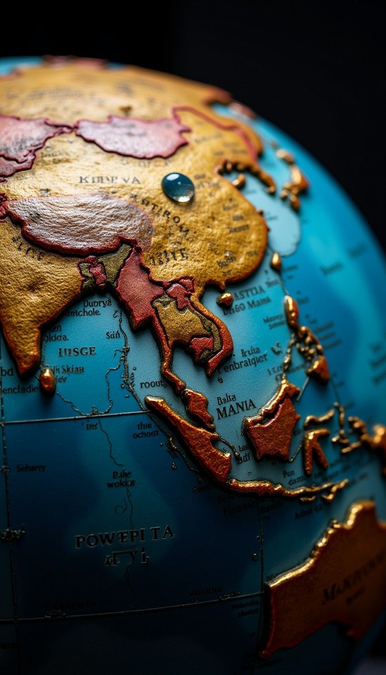 768x1344 Download Asia's Detailed Geography Image, Geography, Earth