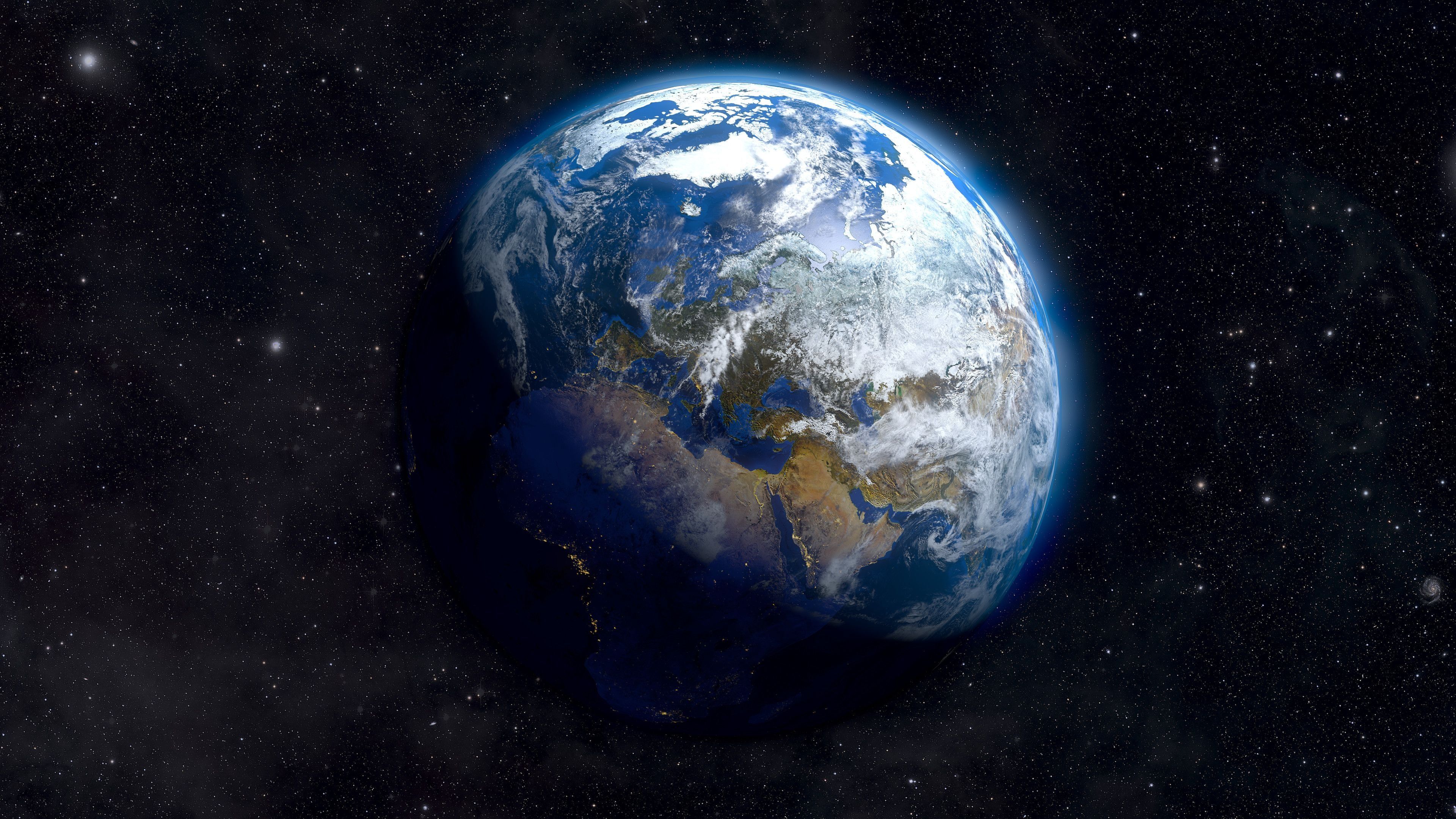 3840x2160 Globe Wallpaper