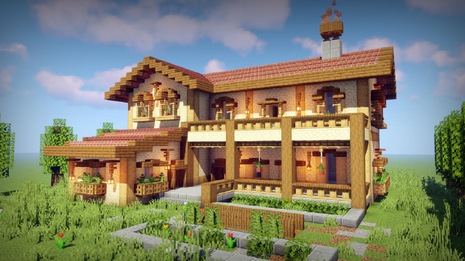 1920x1080 I made a garden house in Minecraft! (Is it an actual thing in real life?)