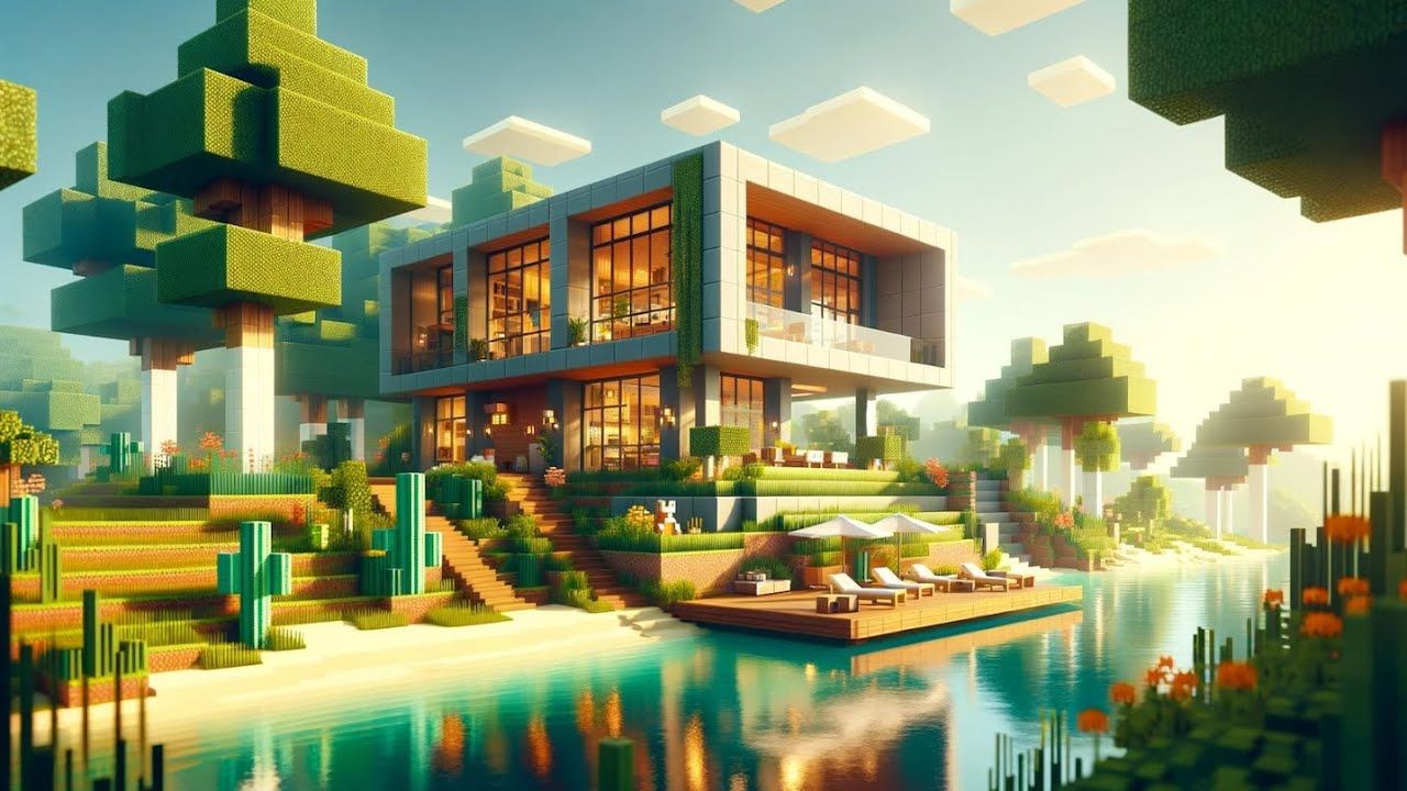 1280x720 Minecraft Builds