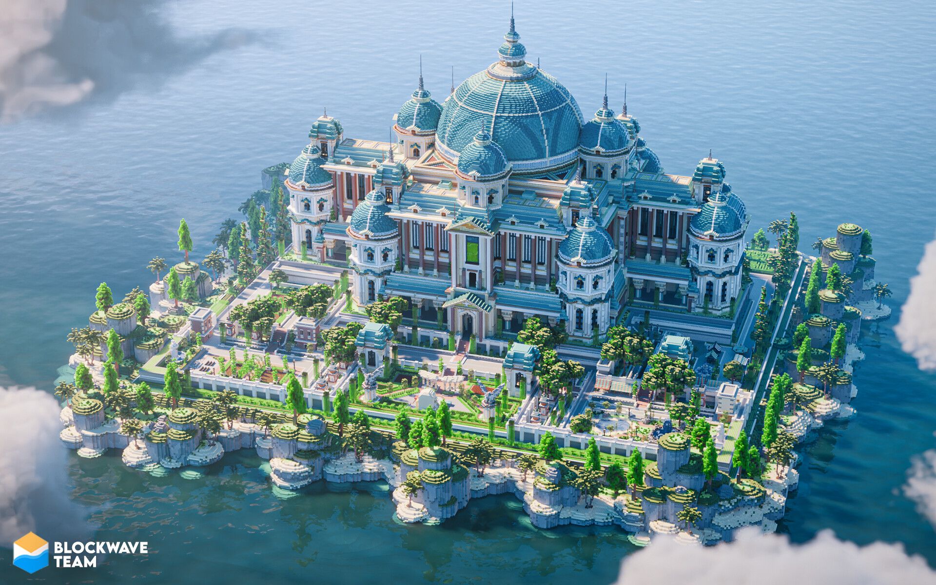 1920x1200 Island Mansion