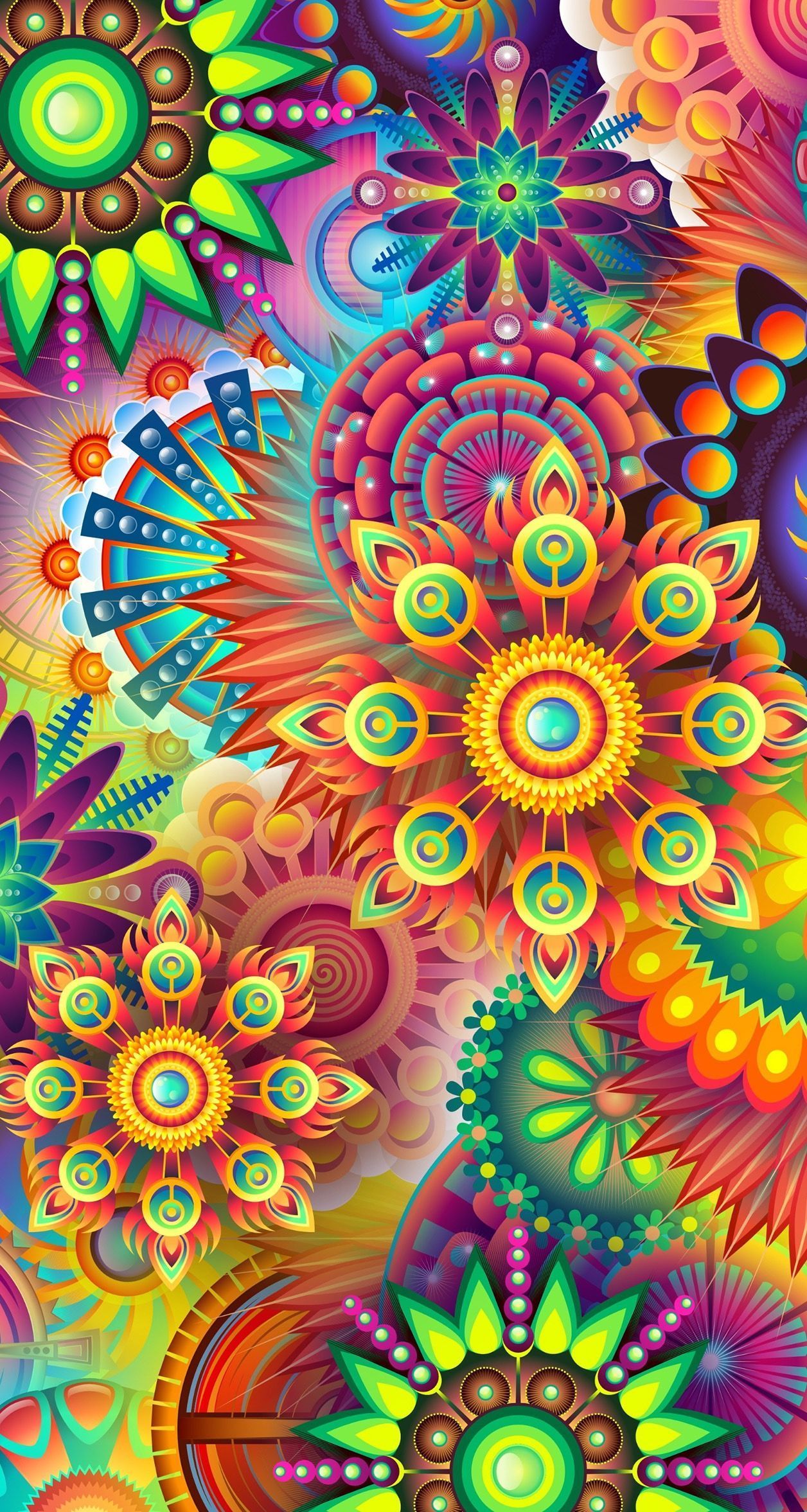 1256x2353 Alebrijes Wallpaper