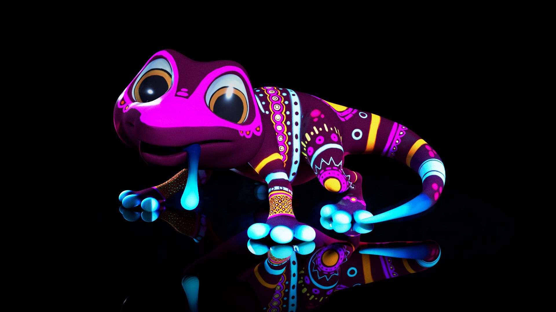 1920x1080 Alebrijes Wallpaper