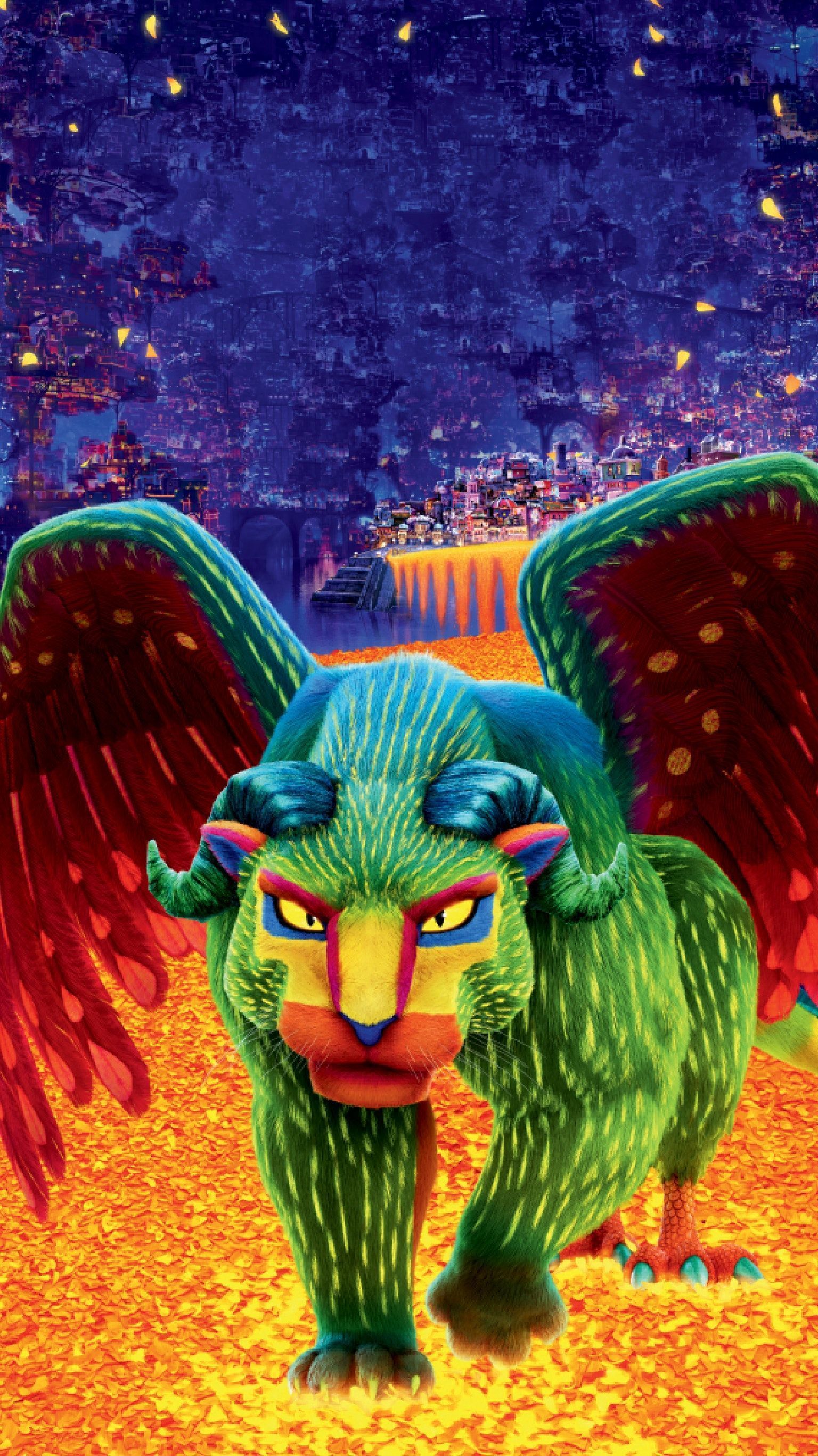 1536x2733 Alebrijes Wallpaper