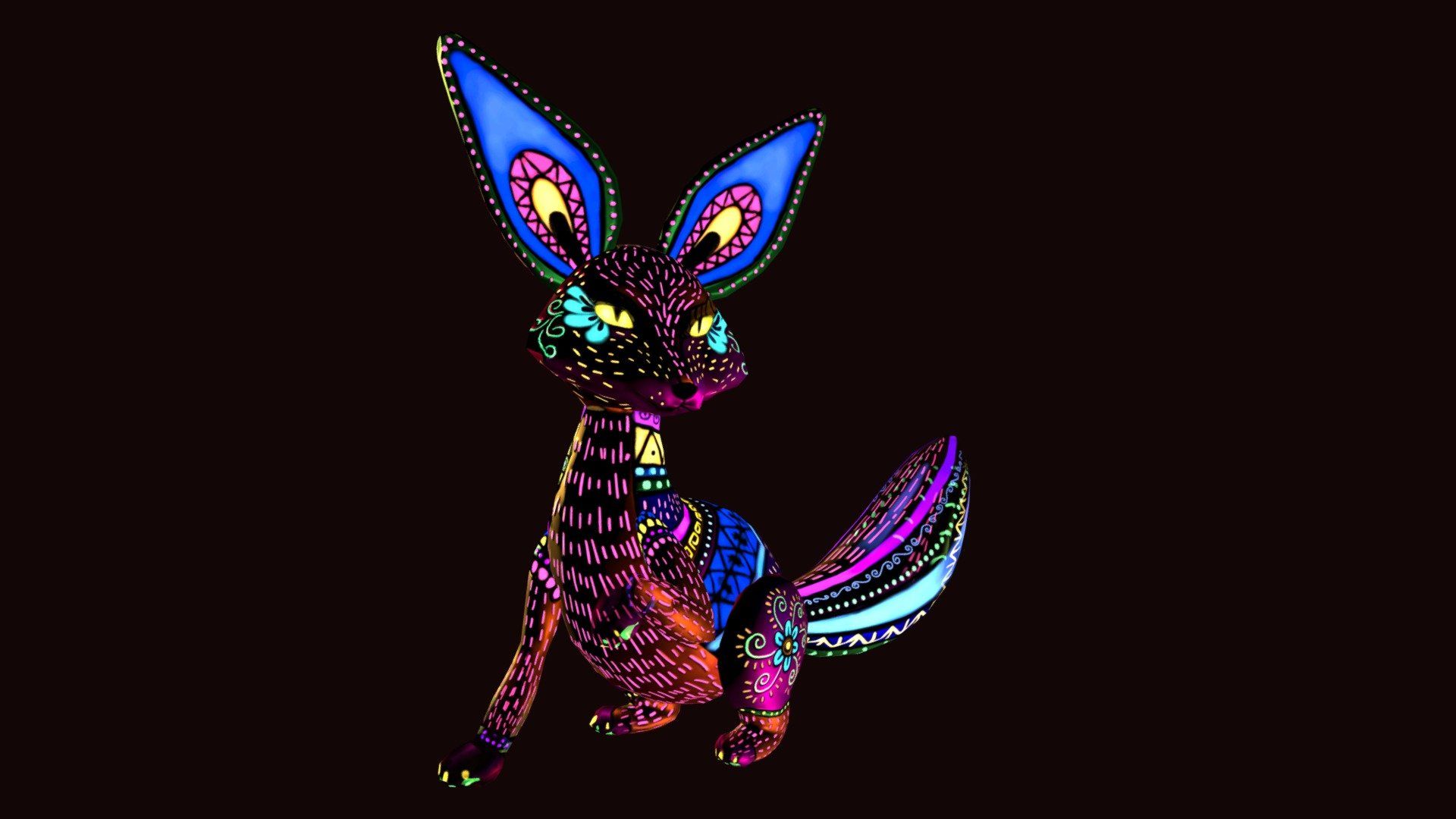 1920x1080 Alebrije Free 3D model by Kikikokorochan [9e3e41c]