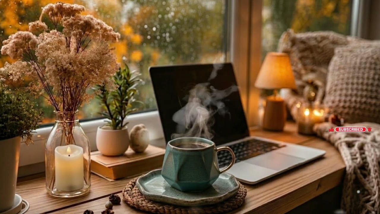 1280x720 ☕ The Sound of a Perfect Coffee Shop Morning