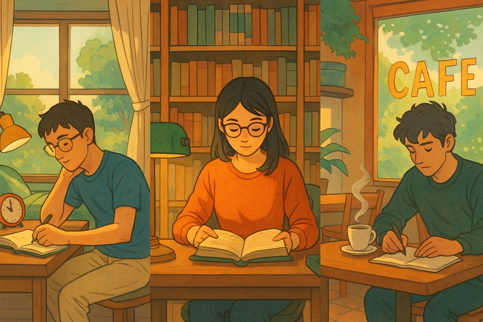 1536x1024 Best Study Environments: Library, Cafe, or Home?. StudyFoc.us Blog