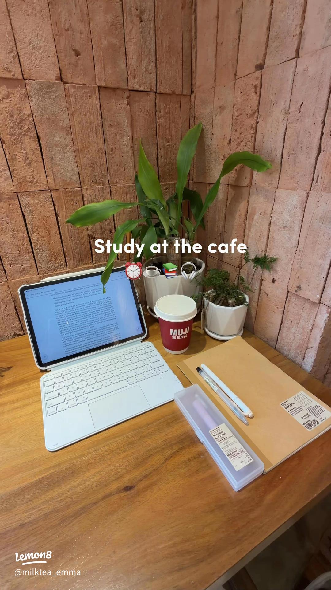1080x1920 Study at the Cafe: Cozy Tips for a Productive Study Session