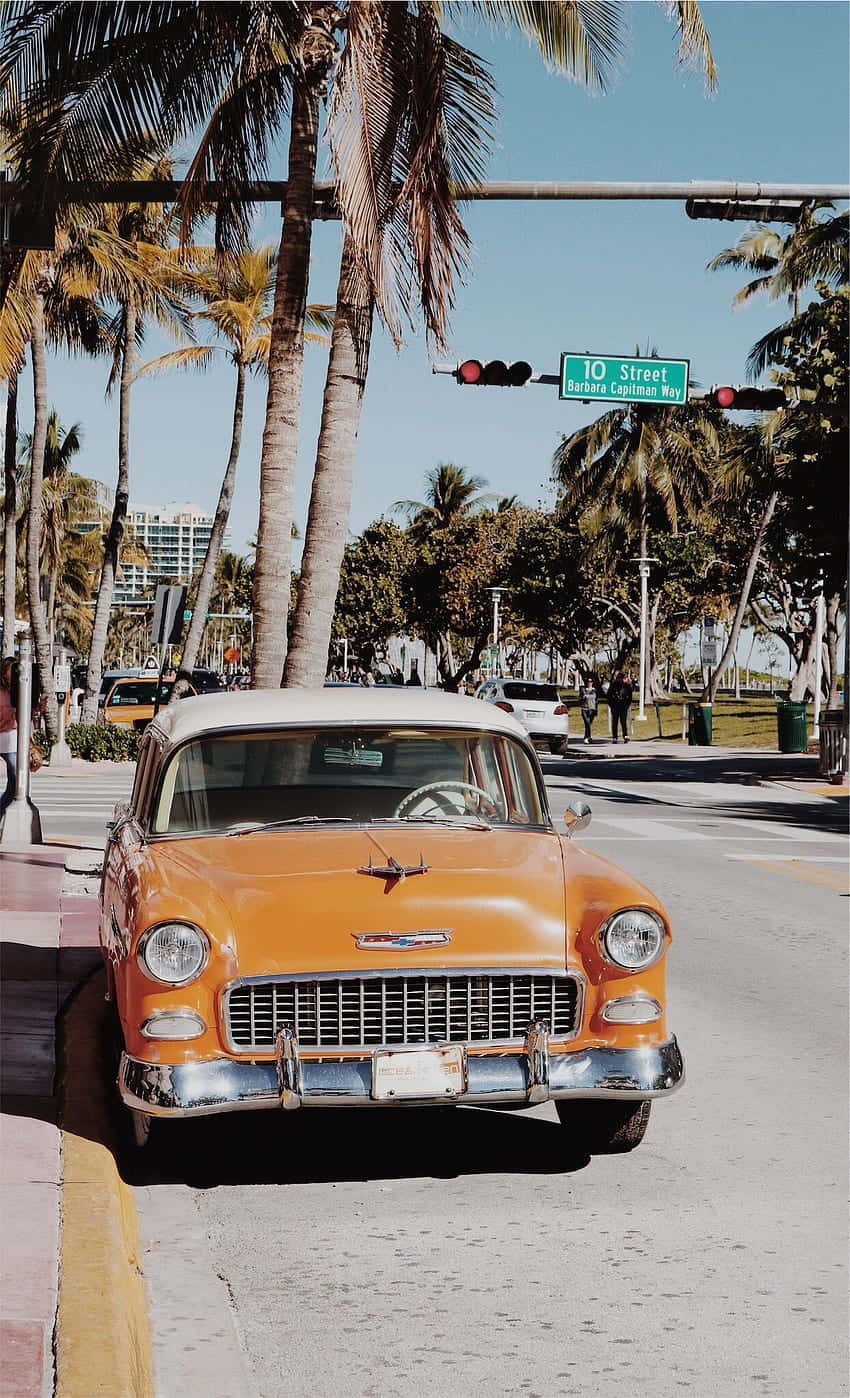 850x1398 Car On Beach Wallpaper