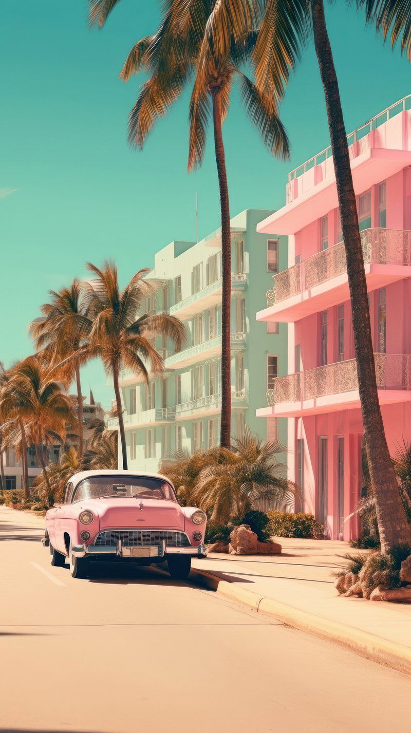 800x1427 Miami Wallpaper Image Wallpaper
