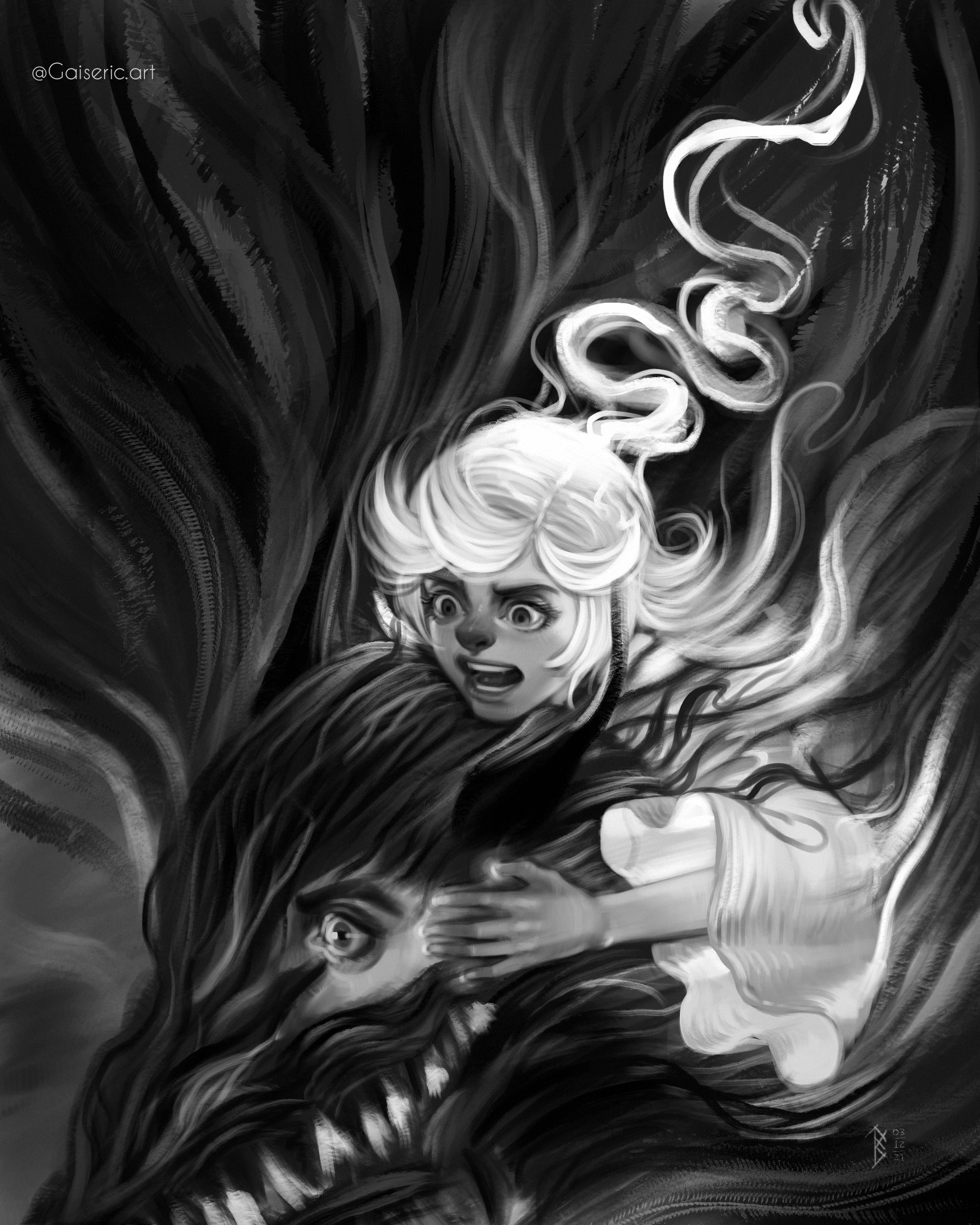 1920x2400 Wake up! Sketch by me (Schierke deserves some love)
