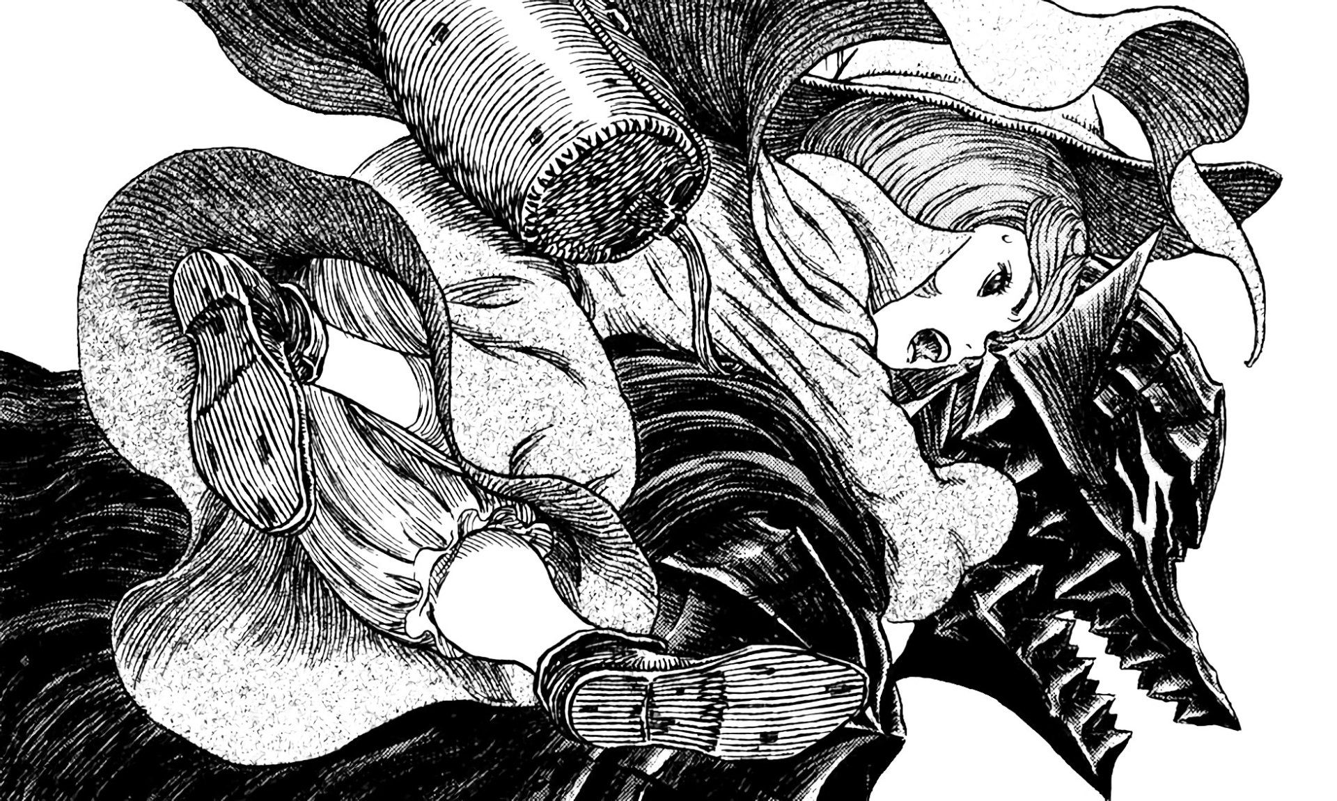 1920x1151 Berserk: Guts & Schierke