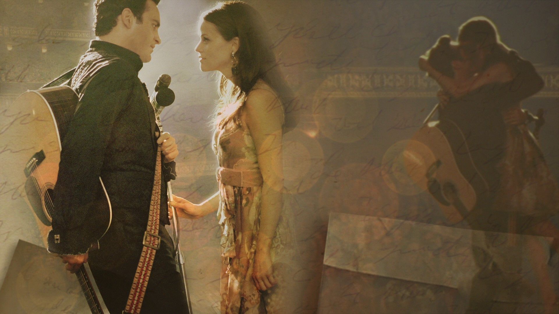 1920x1080 Download Reese Witherspoon Joaquin Phoenix Movie Walk The Line HD Wallpaperx1080