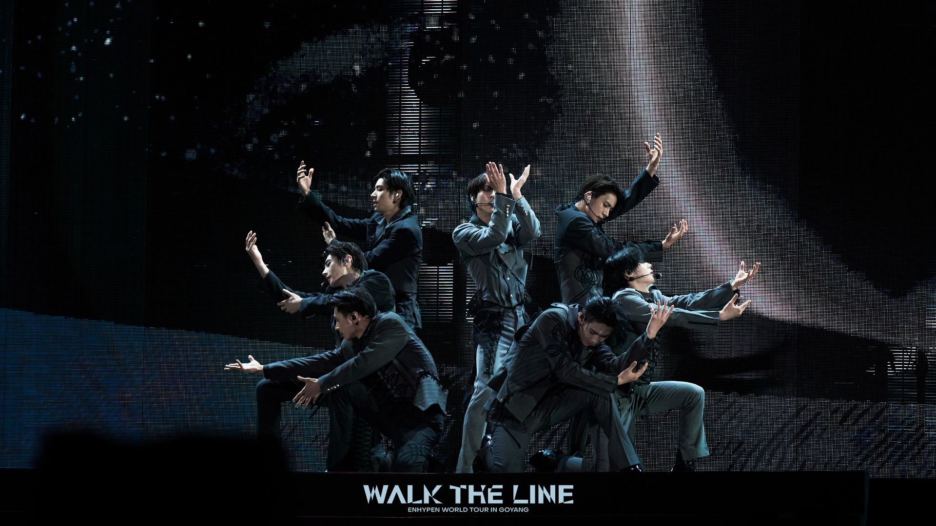 1920x1080 Weverse ENHYPEN Image WORLD TOUR 'WALK THE LINE' IN GOYANG Preview Cuts