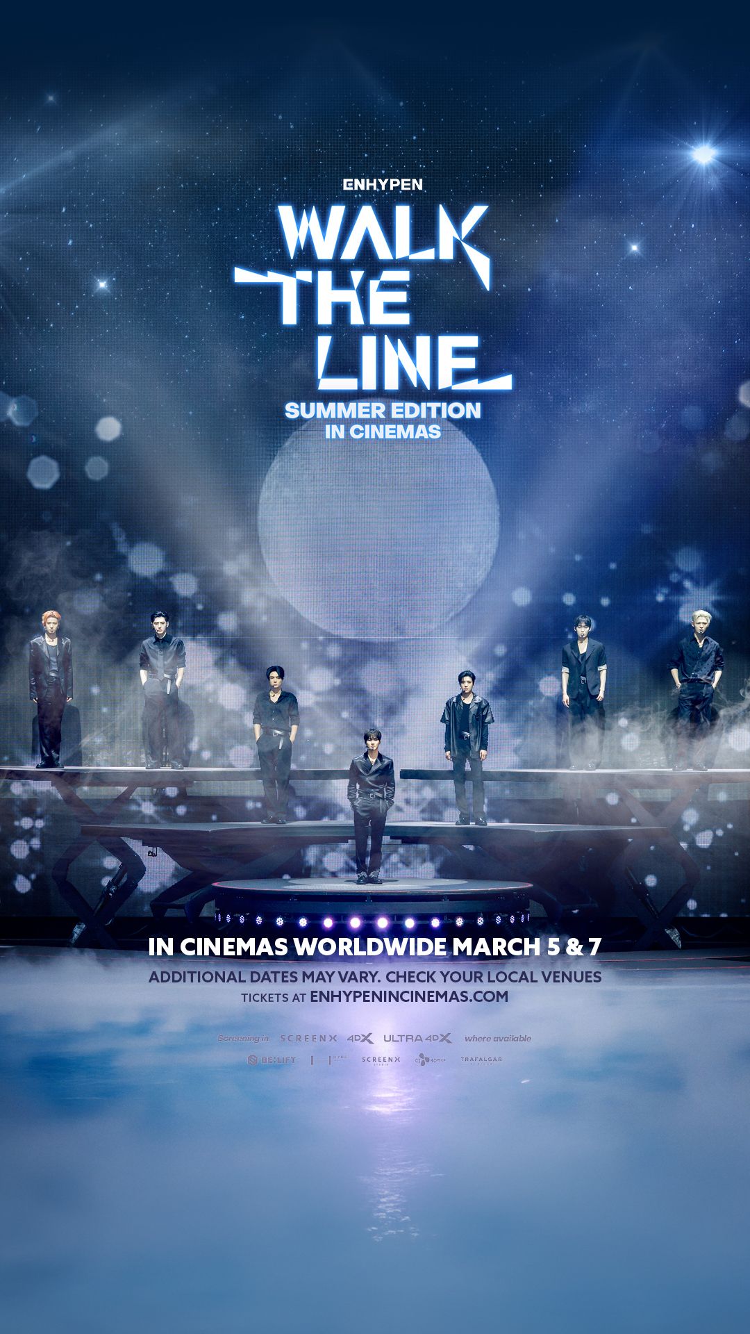1080x1920 Enhypen: Walk the Line Summer Edition Cinemas (2026)