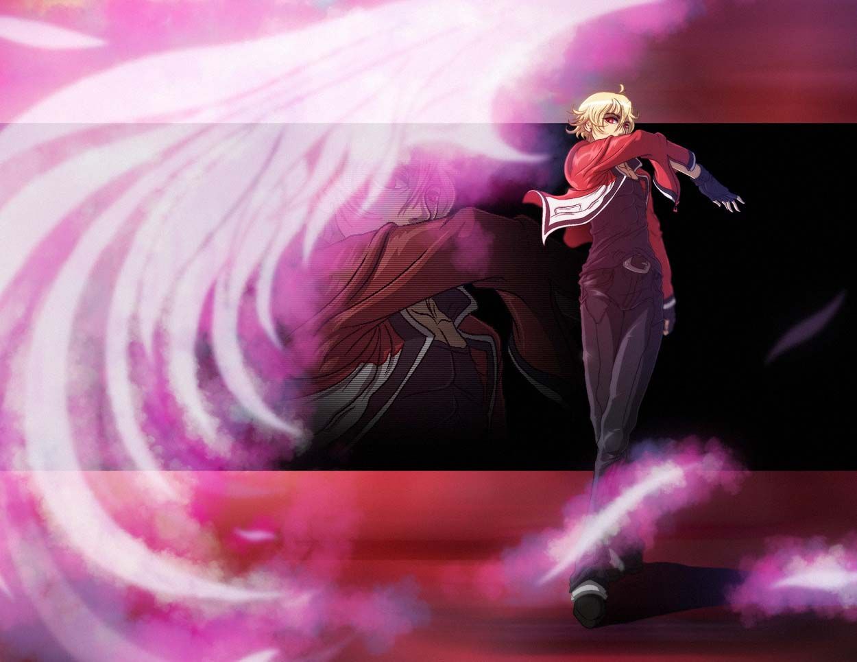 1250x965 Rock Howard Garou Fanart spread the wings