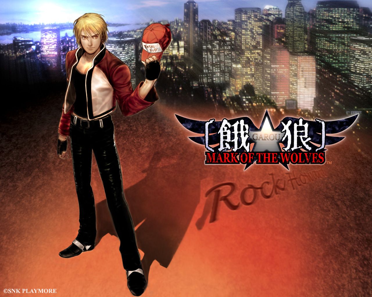 1280x1024 Rock Howard (Garou: Mark of the Wolves)