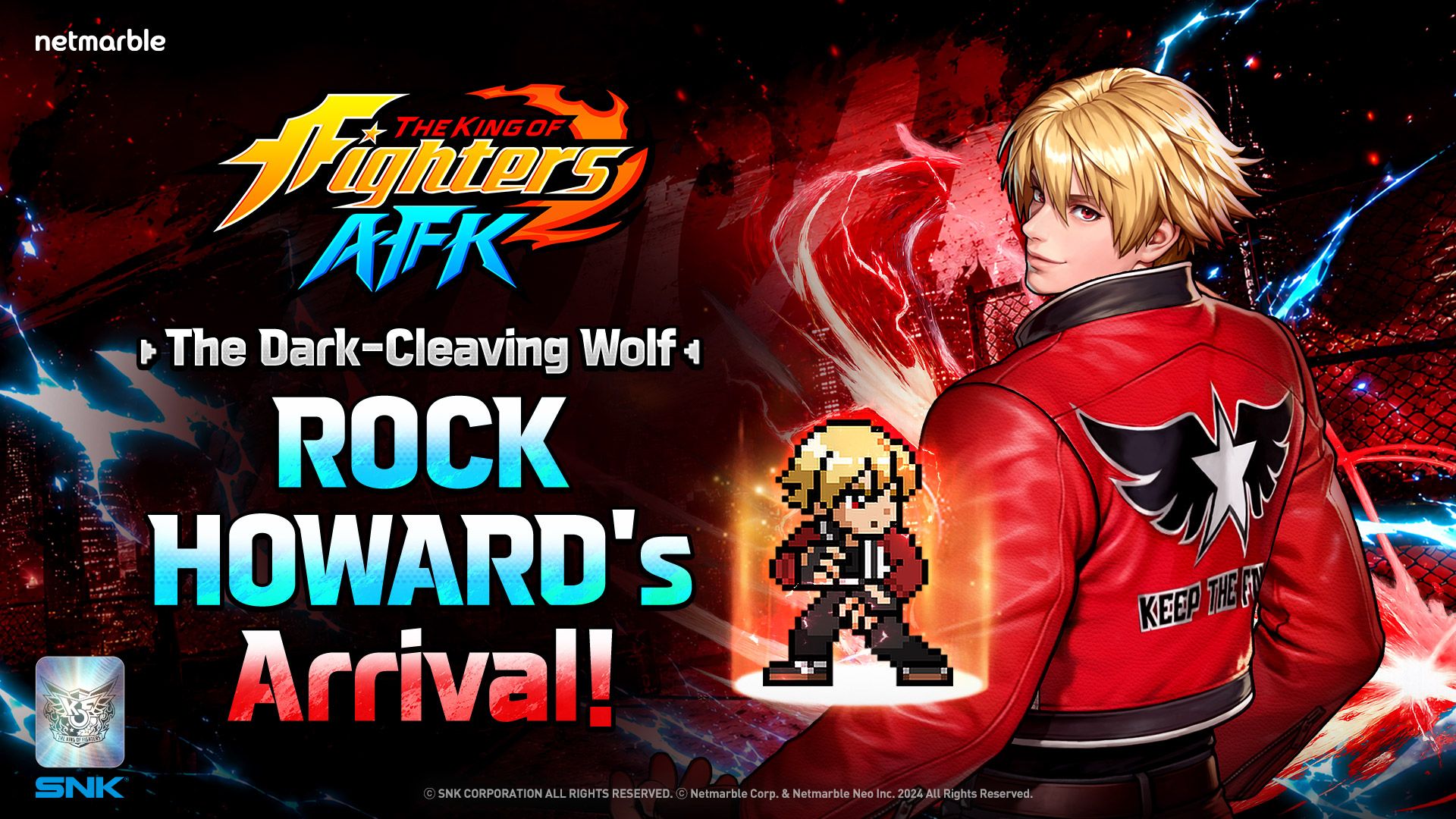 1920x1080 ROCK HOWARD JOINS THE KING OF FIGHTERS AFK IN LATEST UPDATE
