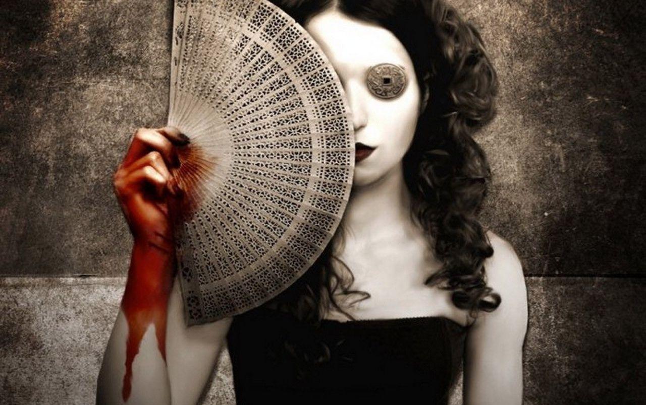 1280x804 Bloody hand wallpaper. Bloody hand