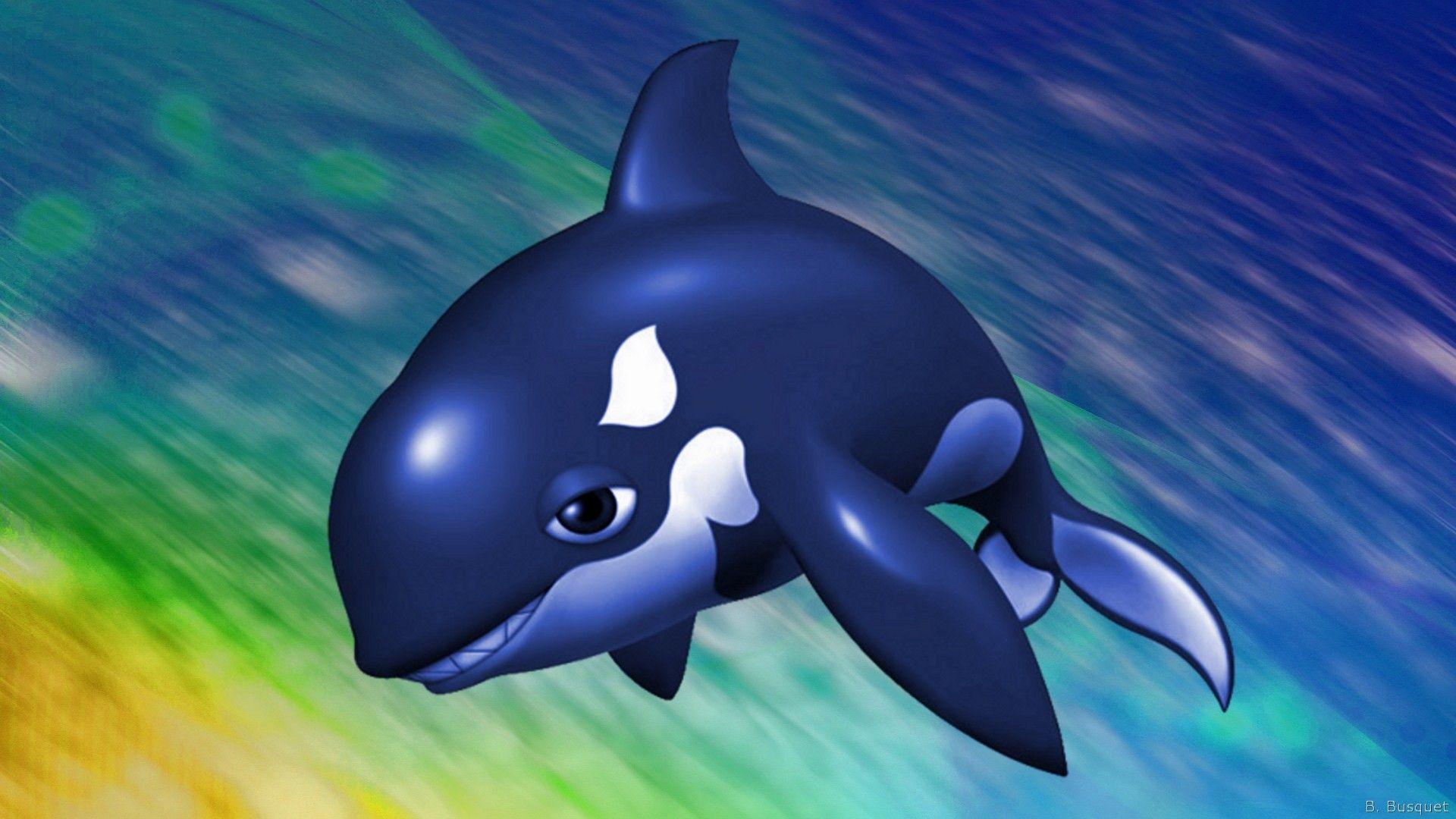 1920x1080 Orca or Killer whale's HD Wallpaper