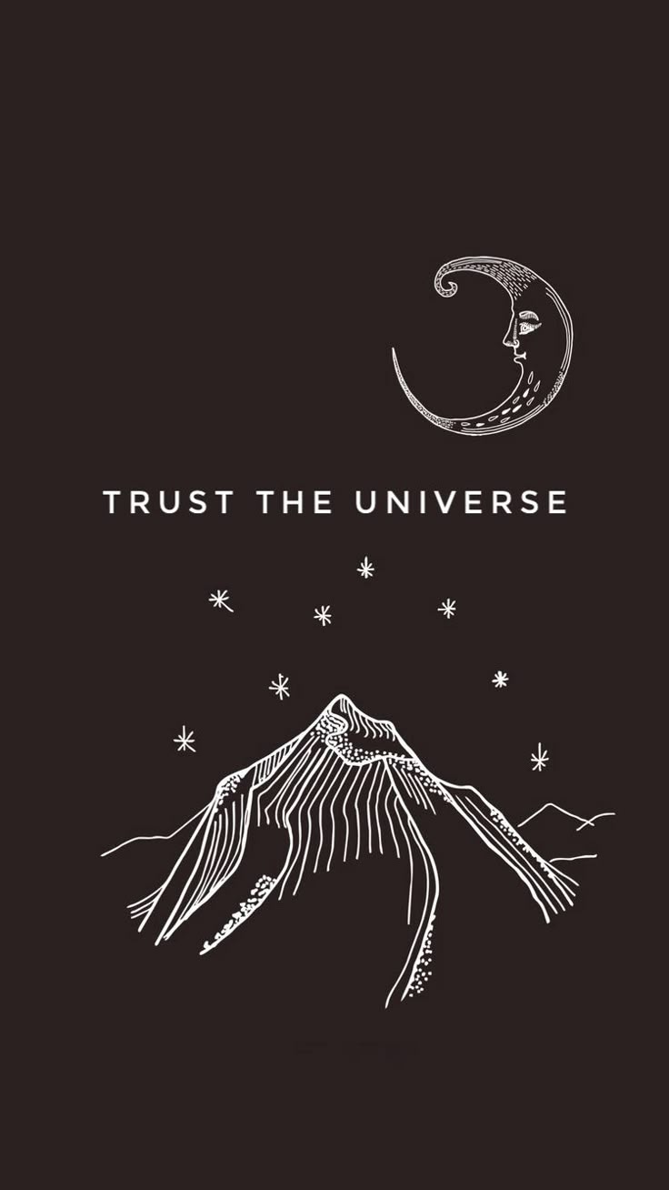 736x1308 Trust the universe