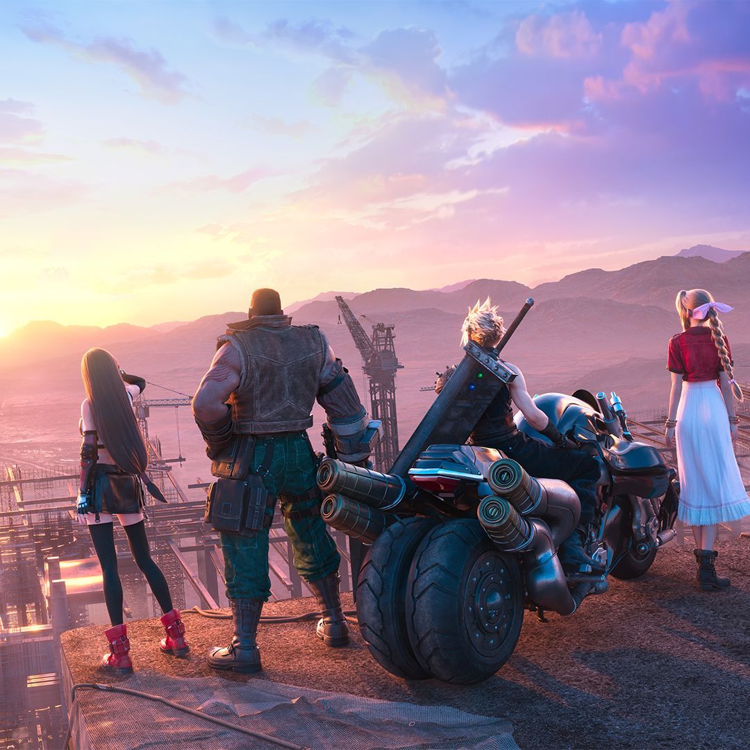 1080x1080 Final Fantasy 7 Remake Episode Intermission: synergized attacks, fun nods to the original, and a whole lot of action