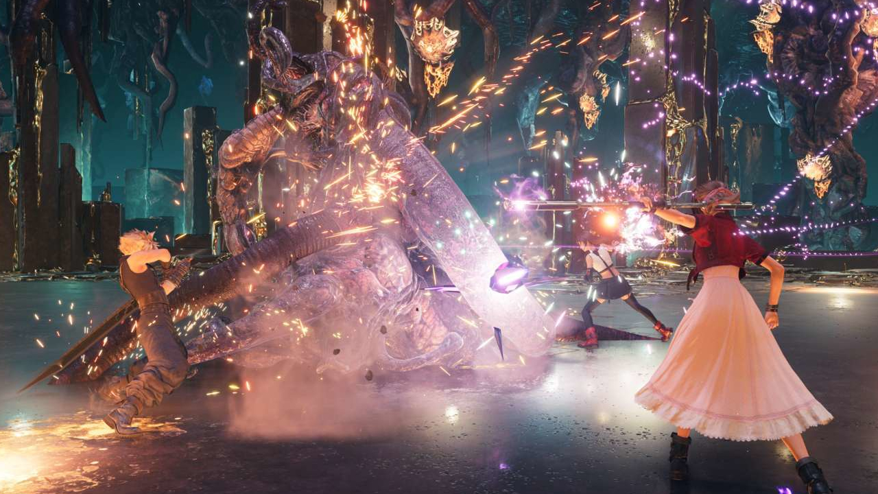 1280x720 Square Enix Shares New FINAL FANTASY VII REMAKE INTERGRADE Screens Poor Player