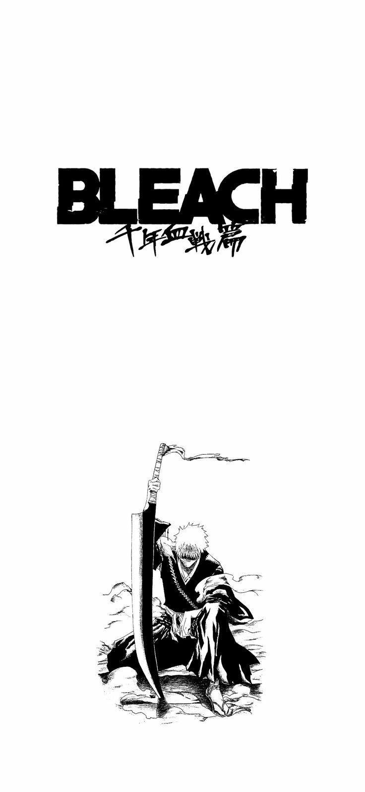 736x1594 Bleach manga wallpaper