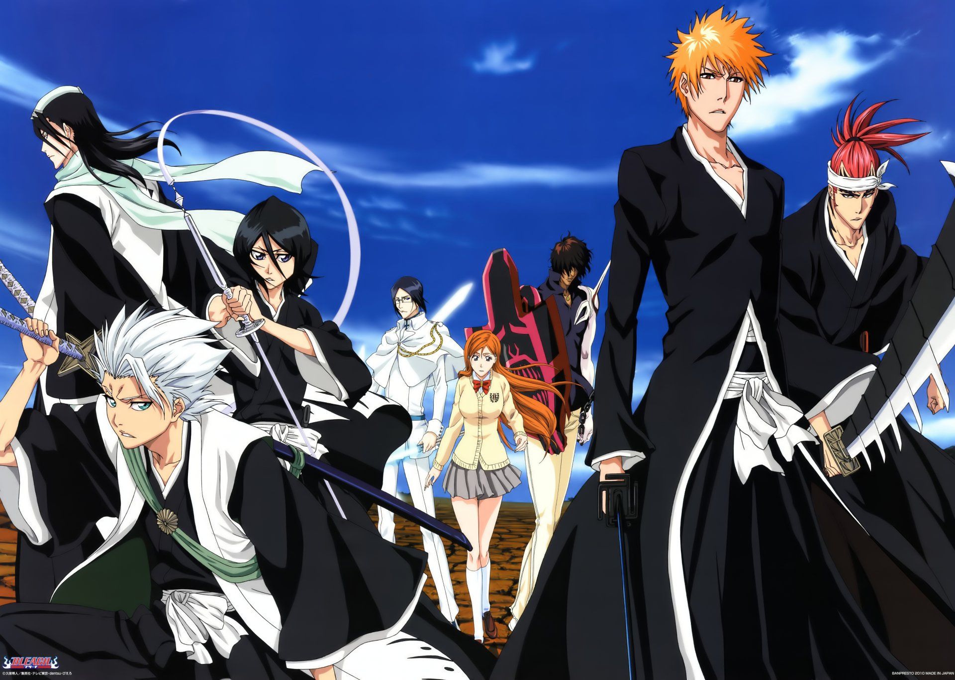 1920x1366 Bleach Anime 4K Ultra HD Wallpaper: Heroes of the Soul Societyx3640