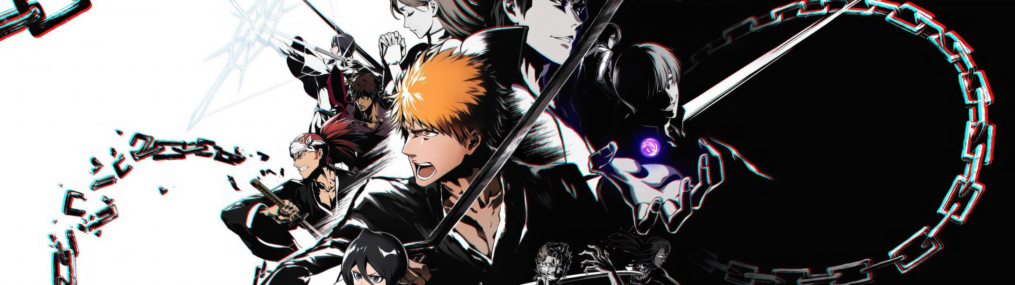 3840x1080 Bleach Rebirth of Souls Wallpaper 4K, Key Art, 2025 Games, 5K