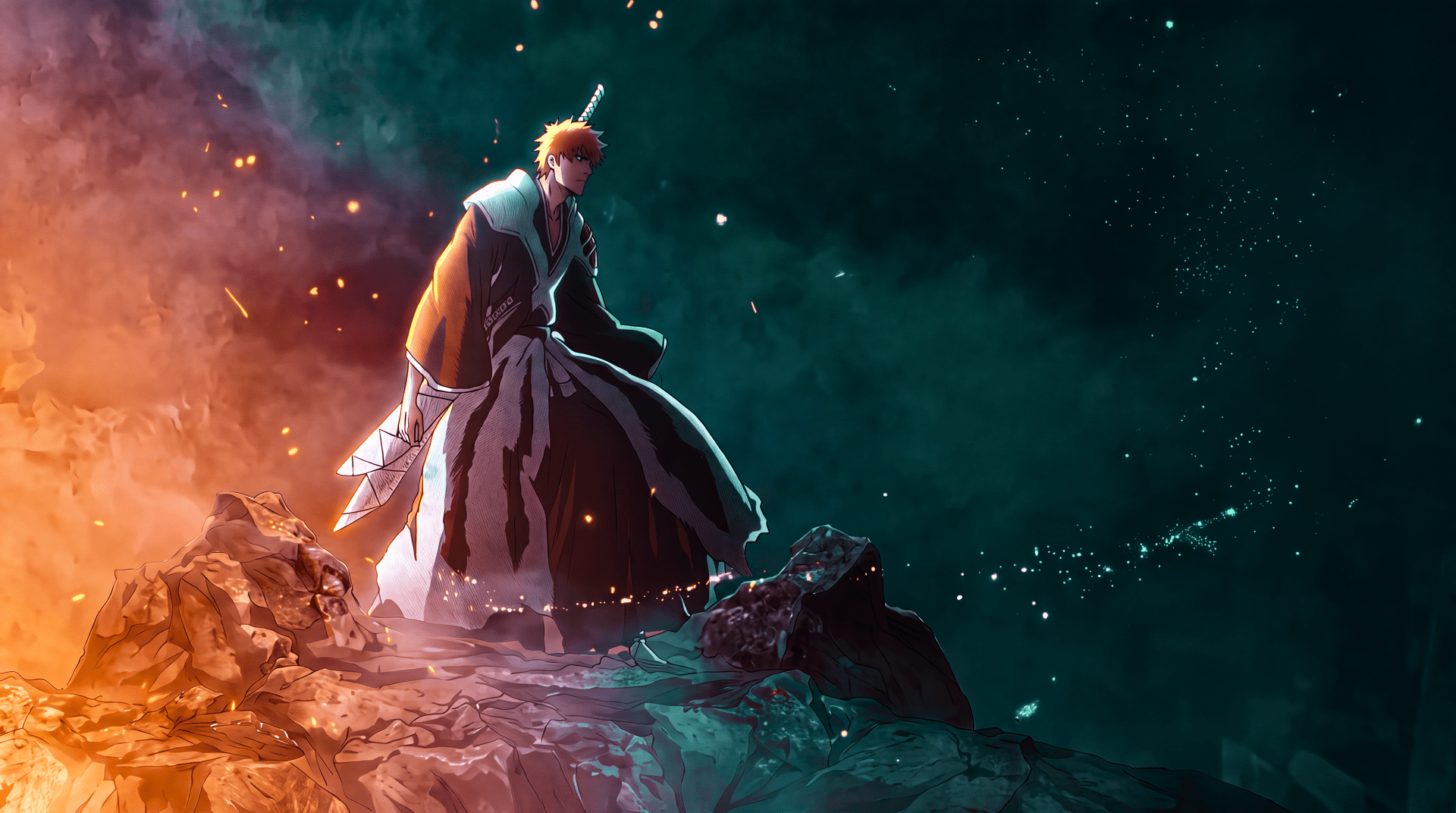 1920x1072 Bleach Thousand Year Blood War Calamity / Cour 4 Ichigo Kurosaki 5k Wallpaper