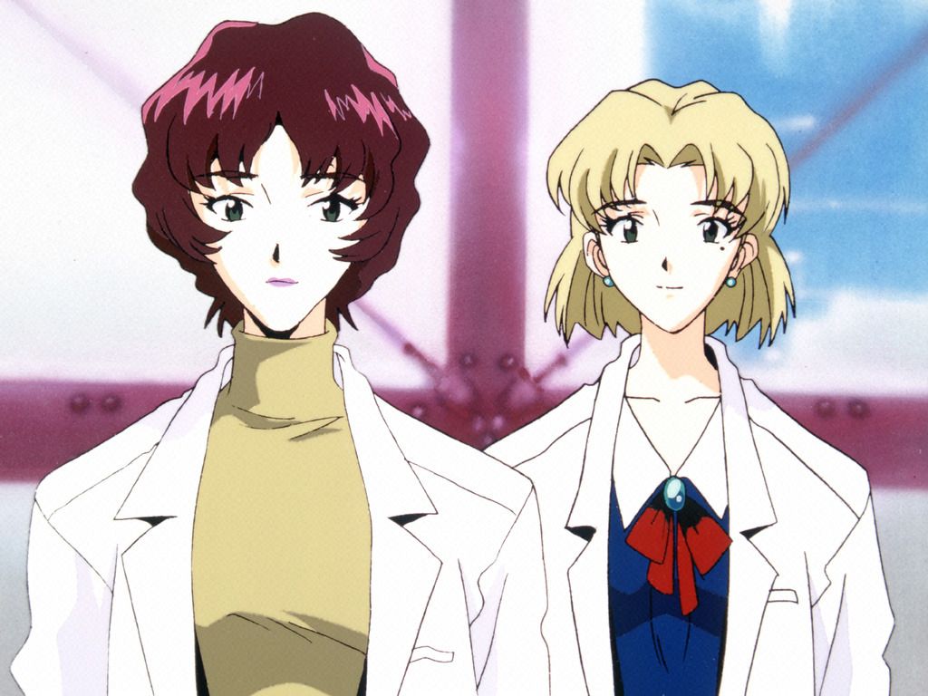 1024x768 Ritsuko was so cute when she was younger <3