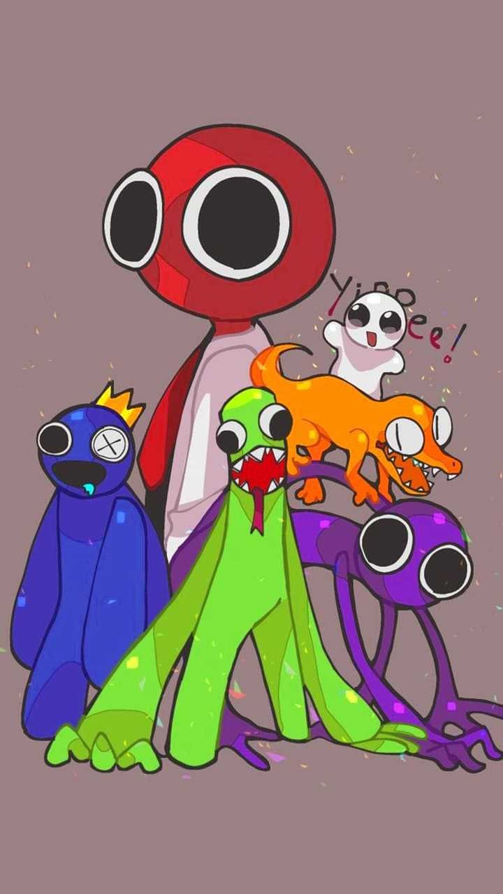 720x1280 Rainbow Friends Wallpaper
