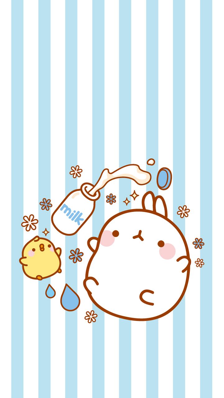720x1280 MOLANG. Soft wallpaper, Kawaii illustration, Kawaii doodles