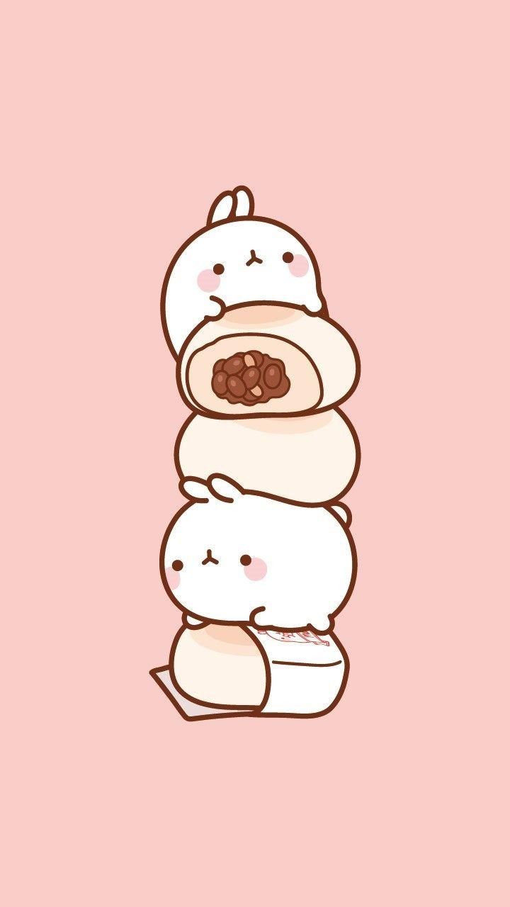 720x1280 Kawaii Molang Wallpaper