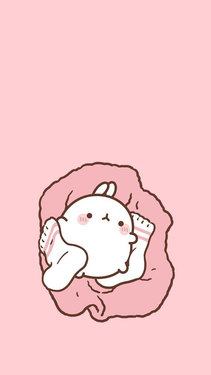 720x1280 Molang sleep. Molang wallpaper kawaii, Molang wallpaper aesthetic, Cute cartoon wallpaper