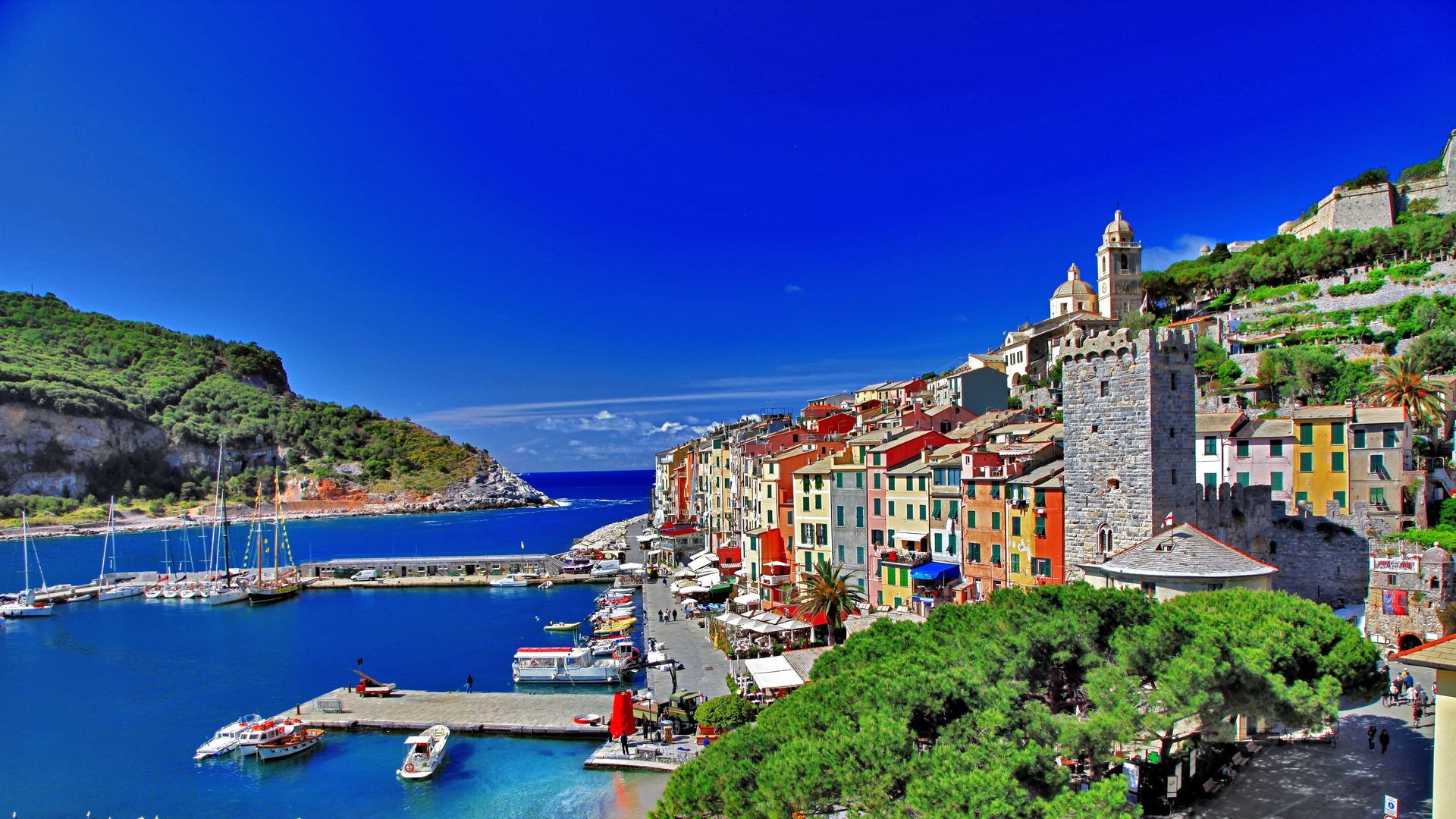 1920x1080 Southern Italy Wallpaper