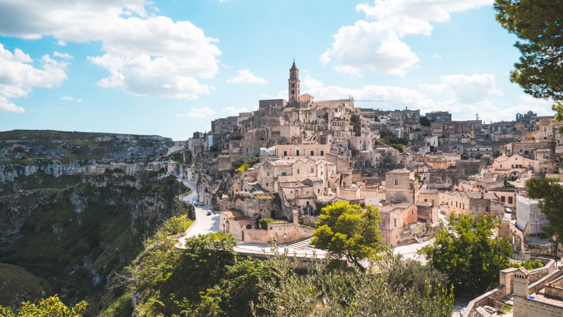 1920x1080 Southern Italy Wallpaper
