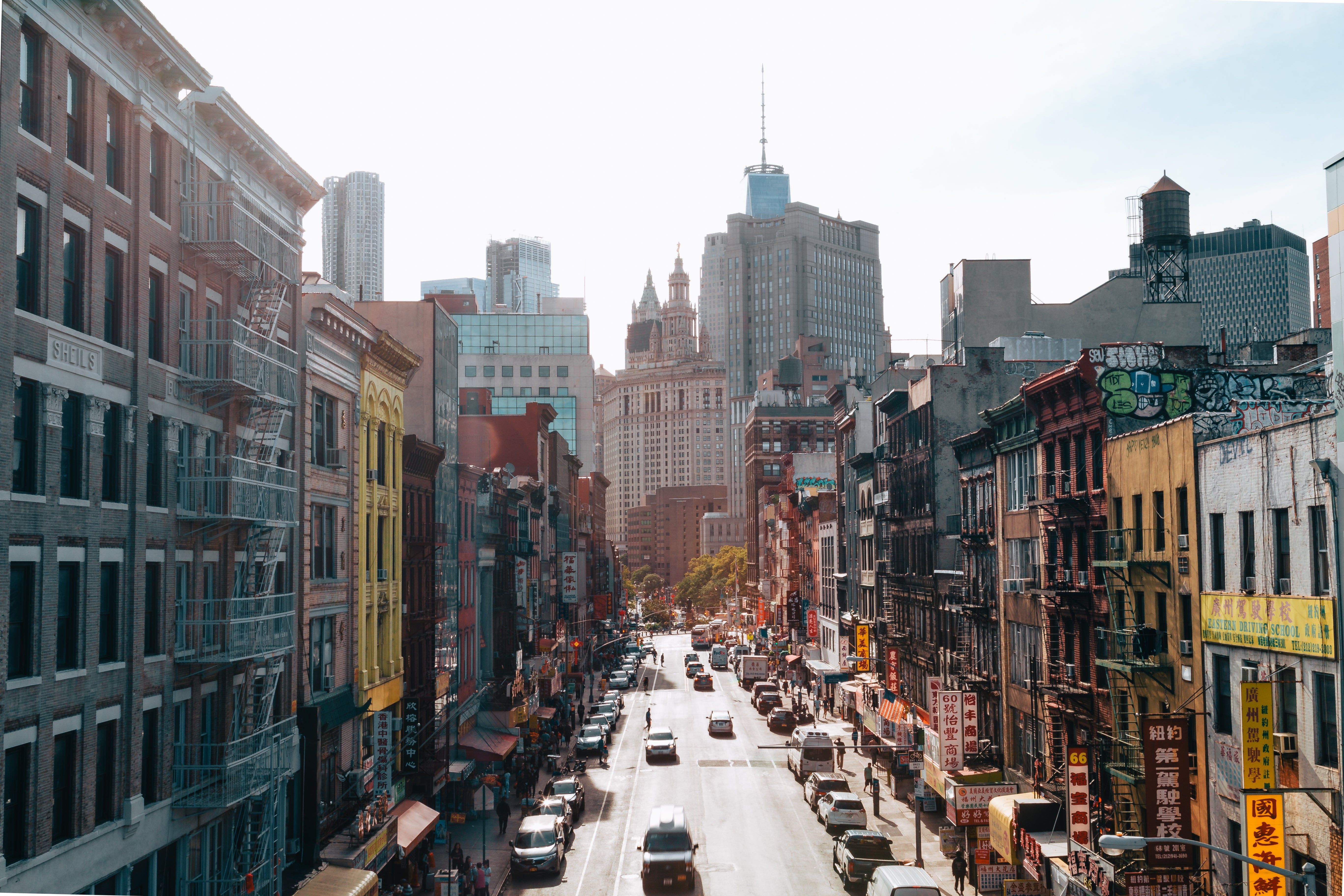 5472x3648 Free Urban Street In Morning Photo