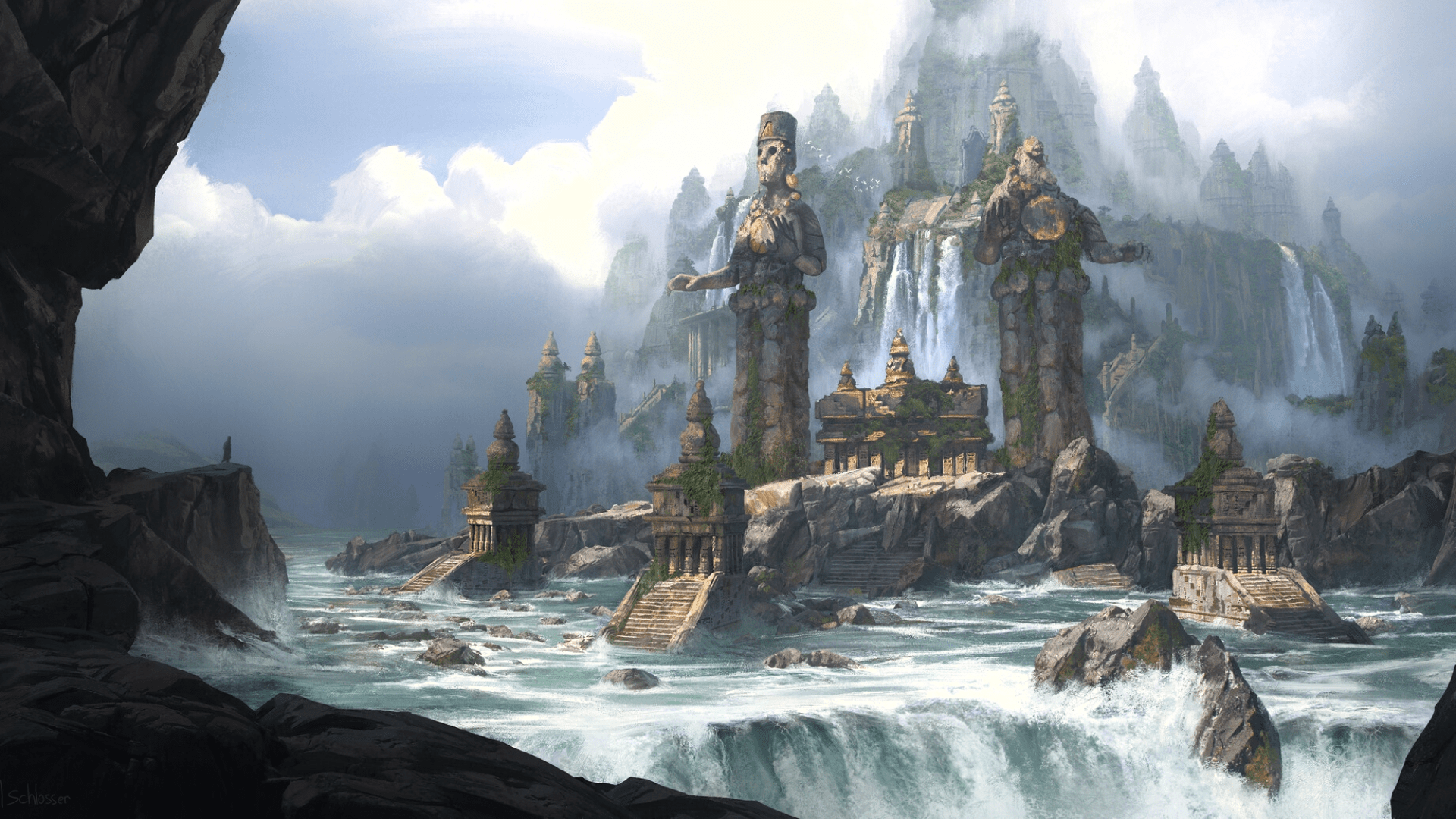 1920x1080 Lost City Atlantis