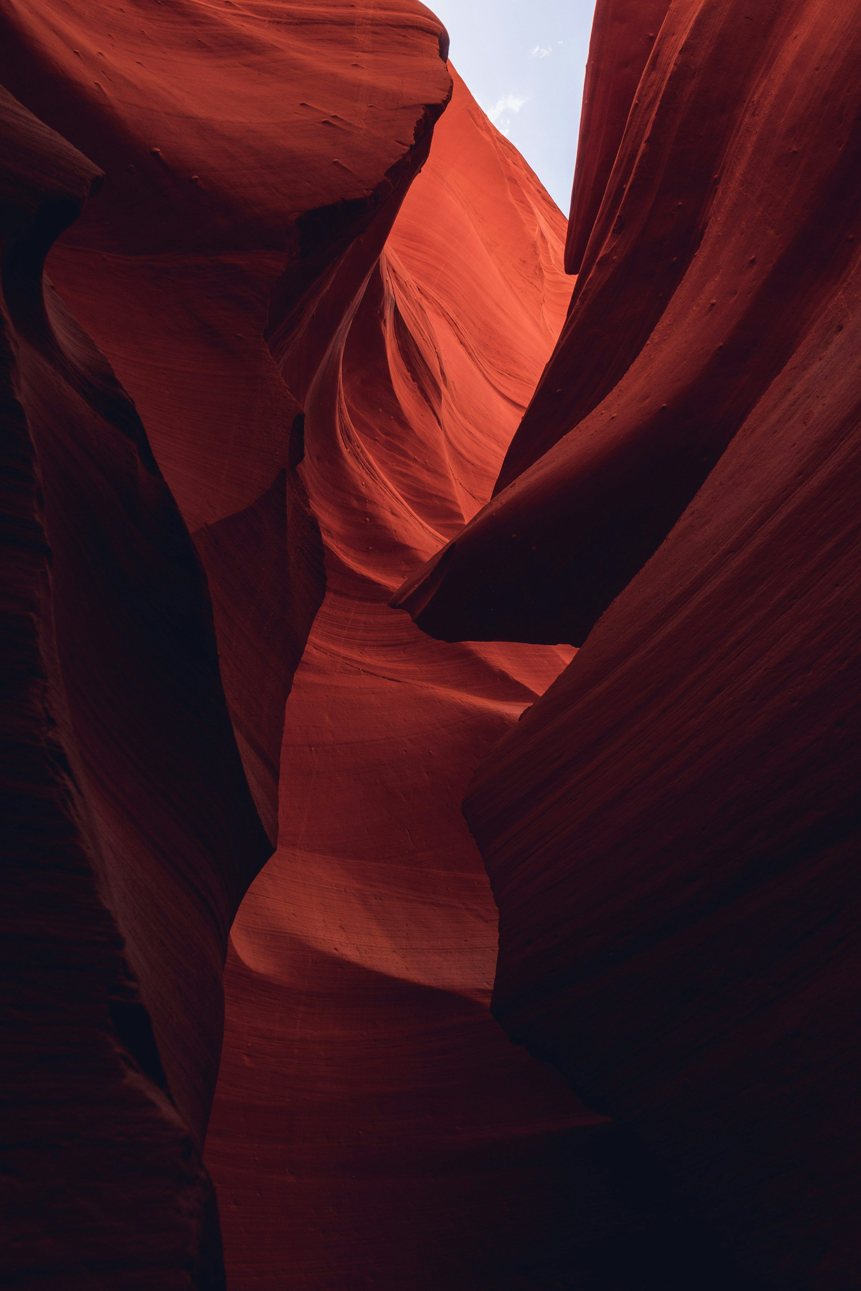 3000x4500 Lower antelope canyon glowing orange photo