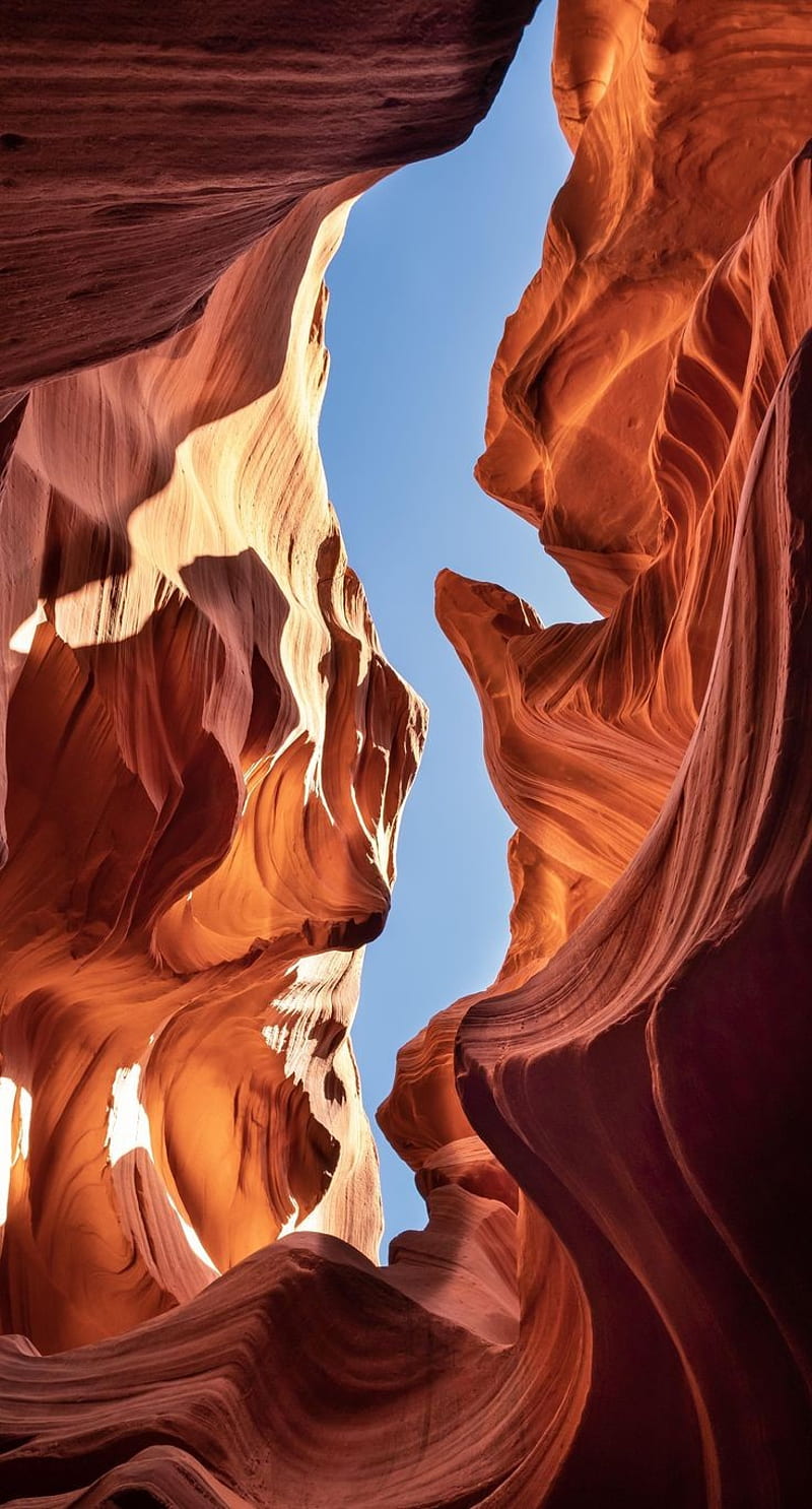800x1486 Canyon, minimal, desert, grand, flat, canyons, HD phone wallpaper
