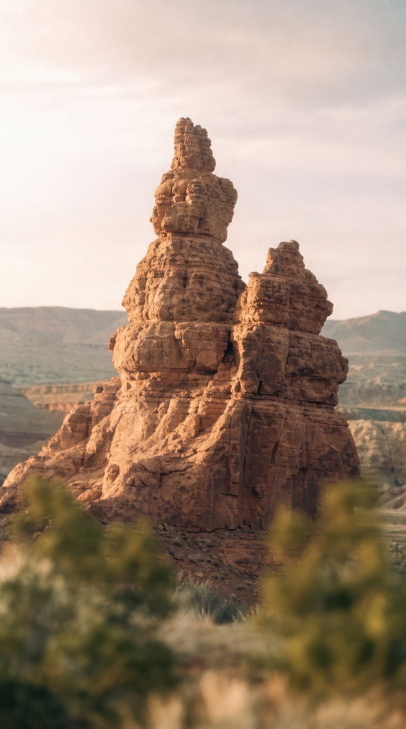 800x1434 Red Canyon Desert Landscape Image Wallpaper