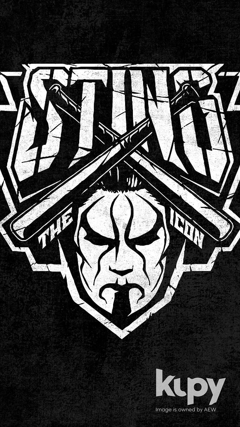800x1421 Sting, aew, the icon, HD phone wallpaper